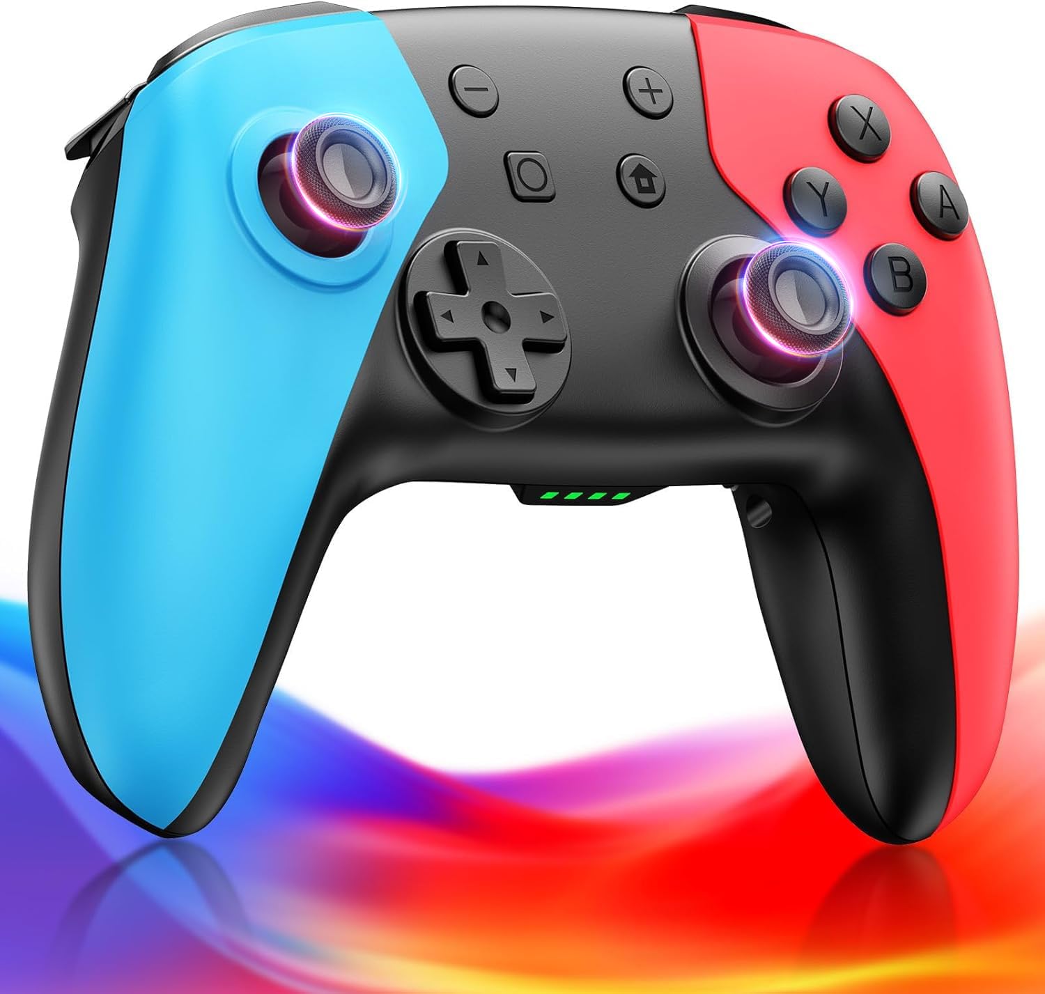 Switch 2 コントローラー【2026年先端モデル】スイッチコントローラー ダブルホール機能 無線 Bluetooth接続 Switch1/2対応 | ゲームソフト コントローラー 背面ボタン搭載 TURBO連射機能 マクロ機能 ジャイロセンサー