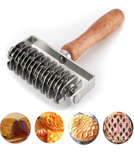 Amazon.co.jp: ハンドル付きペストリーカッター 5輪 2個セット