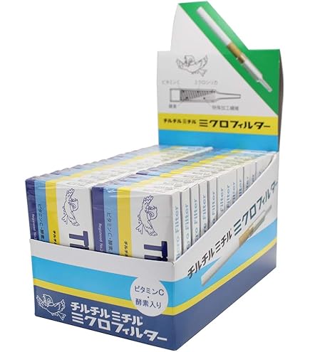 Amazon | チルチルミチル ミクロフィルターパイプ10本入 ビタミンC