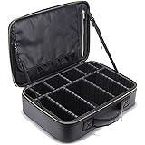 ROWNYEON Makeup Bag Portable EVA Professional Makeup Case Makeup Artist Case Travel Makeup Train Case Makeup Artist Organiser