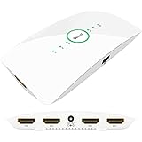 WisFox HDMI切替器 HDMI分配器 5入力/1出力 4K+3D 高速HDMIセレクター 4K60Hz HDMI2.0 高解像度 自動手動切替機能搭載 USB給電ケーブル リモコン付き PS4 Pro、PS3、Xbox、Fire TV、ROK