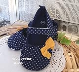 Gilrベビーシューズ　ファーストシューズ　お出かけ (１３ｃｍ, ブルードット)