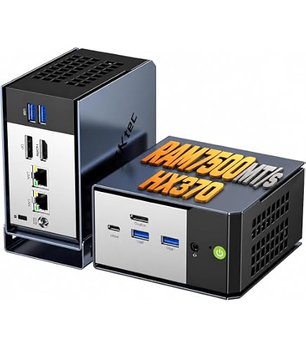 AOOSTAR GEM12 MAX Mini PC, AMD R 9 6900HX (8C/16T, up to 4.9GHz