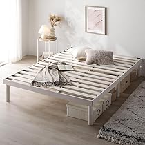 Rasik NOORA セミダブルベッドフレーム ホワイト 61n2Fw8r5oL._AC_UL210_SR210,