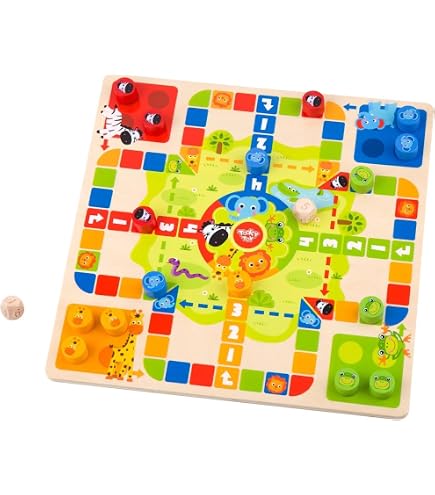 Gioco Ludo Da 20 Pezzi Toyland Con Board E Box Di Archiviazione Pieghevoli Giochi Da Tavolo Tradizionali Di Famiglia Et 3~p113878504