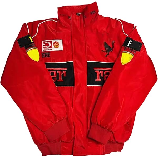 Amazon | [JDCDHRQQ] ジャケット メンズ F1 レーシングカー フェラーリ