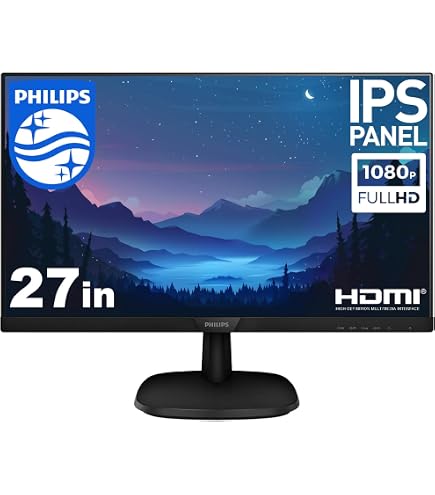 最終値下げ！】PHILIPS 27インチ モニター 本体 Amazon.co.jp: PHILIPS