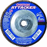 SAIT 76318 Ovation Attacker Flap Disc 4-1/2 x 5/8-11 Z 60x 10 Pack [並行輸入品]