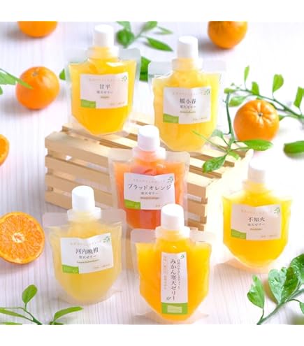 Amazon.co.jp: ミヤモトオレンジガーデン ゼリー みかんゼリー みかん