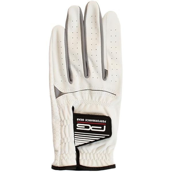 Amazon Pg Pg Pg人口皮革グローブ Pgls7t1402 Wht Pg ゴルフグローブ