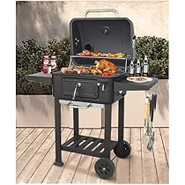 【新品】温度計&煙突付き 本格BBQコンロ 移動楽々 imgrc0104986030.jpg