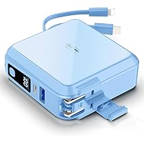 Amazon | モバイルバッテリー 20000mAh 大容量 コンセント一体型