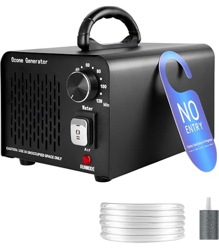 Amazon | オゾン発生器 業務用オゾン脱臭器 120分タイマー 家庭用