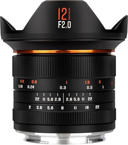Amazon | PERGEAR 12mm F2 II 広角 APS-C 単焦点レンズ マニュアル