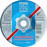ノガ・ジャパン 研削砥石 CC-グラインド-ソリッド180x22#36 ステンレス用 CCG180SGI945223