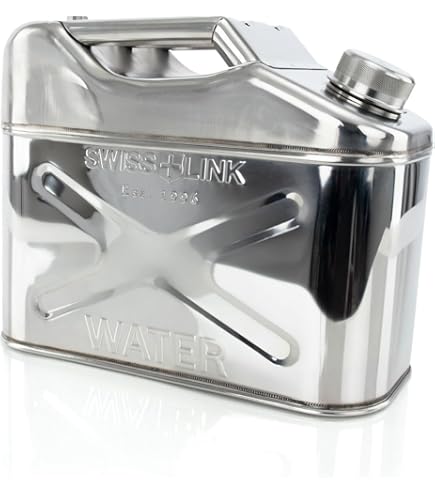 Amazon.co.jp: Swiss Link ステンレススチールウォーター缶 20L