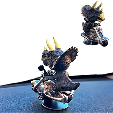 T-レックス フィギュア & ストラップ 6個、スタンプ＆ステッカー3個セット JxK Studio 1/6 ウィザードキャット 魔法 猫 ほうき フィギュア