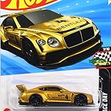 HW 2025 ＃162r 2018 ベントレー コンチネンタル GT3 ゴールド [並行輸入品]