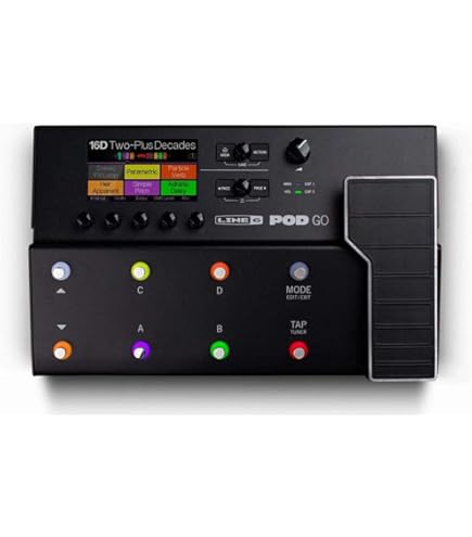 LINE6 POD GO マルチエフェクター　アンプシミュレータ Amazon.co.jp: Line 6 アンプシミュレーター POD GO WL : 家電＆カメラ
