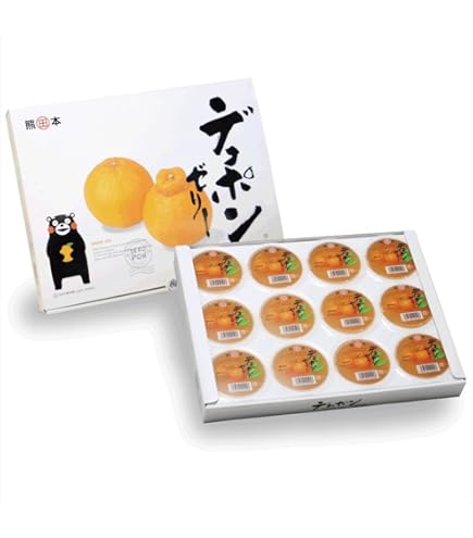 Amazon.co.jp: 熊本菓房 熊本県芦北のデコポンゼリー6個入(ギフト