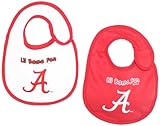 NCAAアラバマCrimson Tide幼児よだれかけ2ピースセット
