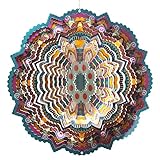 マジカルスピナー 曼荼羅(マンダラ) 直径22cm モデル1 サイケデリック ヨガ ステンレス...