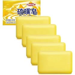 Amazon | 洗顔硫磺皂 石鹸 上海 硫黄石鹸 皮脂コントロール 角質柔化