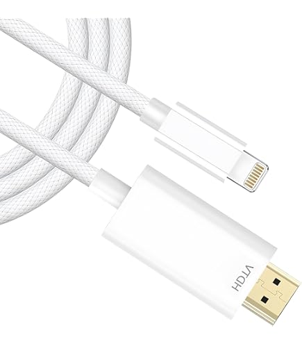 Amazon | iPhone14 To HDMI 変換ケーブル ミラーリング 【充電しながら