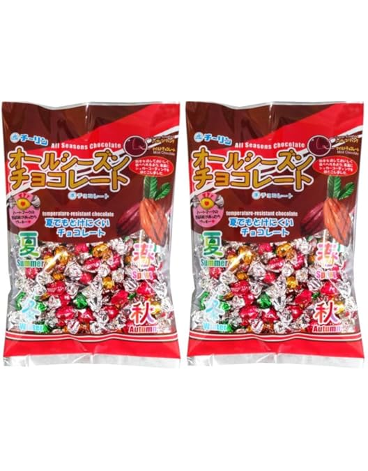 Amazon.co.jp: チーリン製菓 オールシーズンチョコ あまおう苺 100g×2