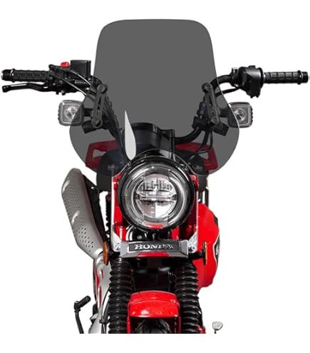 Amazon | 旭風防(AF ASAHI) 風防(コーデュラ1000ブラック) モンキー125