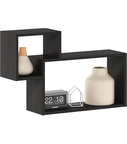 Amazon｜フリノ(Furinno) コーナーシェルフ ロッシ エスプレッソ 5段