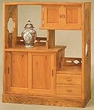 飾棚5338屋久杉無垢材