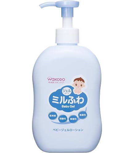 Amazon | 和光堂 ミルふわ低刺激 ベビーミルキーローション ポンプ