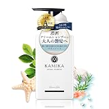 KAMIKA カミカ クリームシャンプー マリンノートの香り 400g 1本 [ オールインワンシャンプー エイジングケア ヘッドスパ 頭皮ケア スカルプケア 泡立たない ダメージ補修 摩擦レス 地肌ケア ]