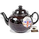 BROWN BETTY ブラウンベティー ティーポット 2カップ ロゴ入り 英国製 Cauldon Ceramics