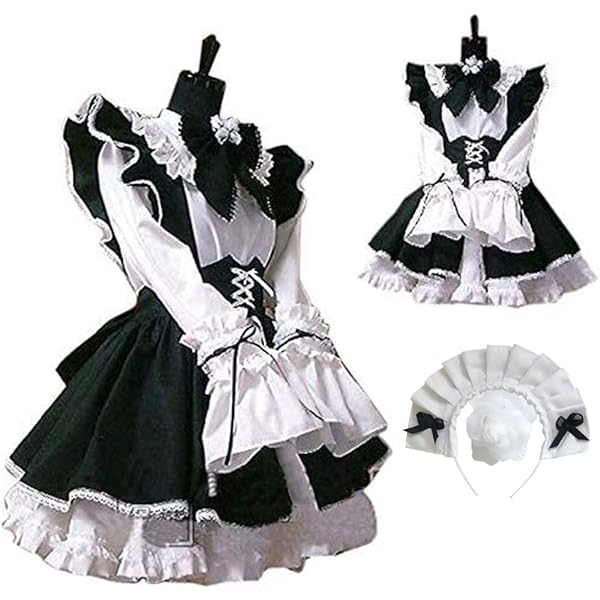 【レイ】ゴスロリ コスプレ衣装 Mサイズ Amazon.co.jp: zqfcos 高級 本格志向 メイド 服 ゴスロリ 萌え