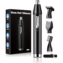 4点セット 鼻毛用シェーバー 鼻毛カッター はなげカッター ブラック 電池式 Amazon.co.jp : 鼻毛カッター はなげカッター 鼻毛シェーバー