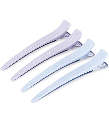 Amazon.co.jp: ZHICHUANGW【ダッカール ヘアクリップ】 12cm 6本セット