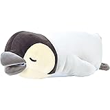 りぶはあと 抱き枕 ひんやり クール プレミアムねむねむかむかむズ ペンギンのトット Lサイズ (全長約65cm) 接触冷感 抗菌機能 88601-75