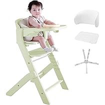 Amazon | ベビーハイチェア-MAZOT ベビーチェア 10段階高さ調節