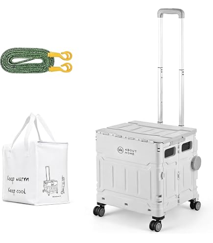 【数量限定】RULAYMAN キャリーカート 折りたたみ55L ショッピングカー Amazon.co.jp: RULAYMAN キャリーカート 折りたたみ【2026Newデザイン