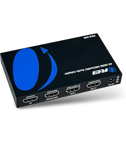 OREI HDA-932 HDMI eARCオーディオエクストラクター HDMI eARC Audio Extractor 4K@60Hz with Optical Port & 3.5mm jack