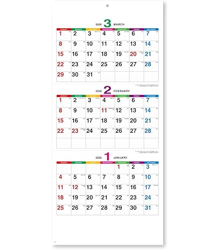 Amazon | 新日本カレンダー 2025年 カレンダー 壁掛け カラーライン