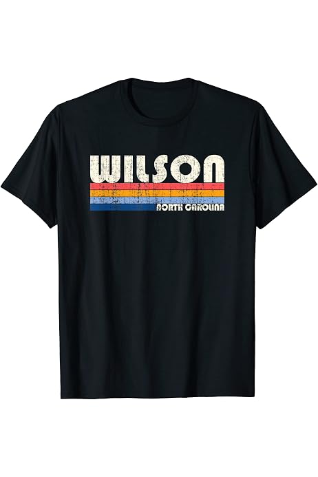 Amazon | ヴィンテージ 70年代 80年代スタイル ウィルソン NC Tシャツ 