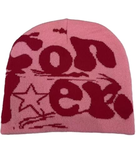 syna world スカルキャップ　ビーニー ピンク syna world シームレスハット スカルキャップ ビーニー ピンク