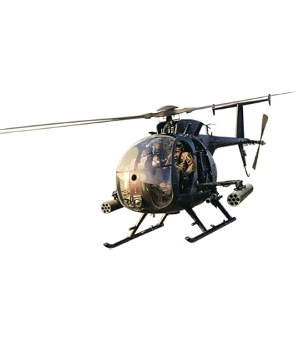 キティホーク AH-6J/MH-6J Little Bird フィギュア6体付 キティホーク AH-6J/MH-6J Little Bird フィギュア6体付 1/35