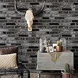 7buyモダンミニマリストFauxレンガ壁紙3d効果ストーンパターンビニール防水Wallcoverings forホーム壁寝室装飾20.8 CM x 393.7 " 7bqz-06
