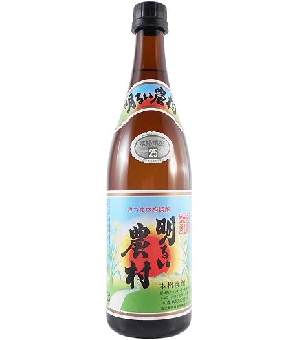 Amazon.co.jp: 芋焼酎 明るい農村 農家の嫁 飲み比べセット 各25度