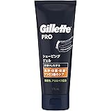 ジレット PRO(プロ) シェービングジェル 175ml 肌を保護する透明ジェル 3種のケア 髭剃り カミソリ 男性 メンズ
