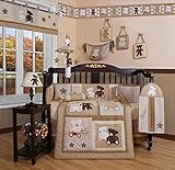 Boutique Baby Teddy Bear 13PCS CRIB BEDDING SET By GEENNY Designs by GEENNY [並行輸入品]